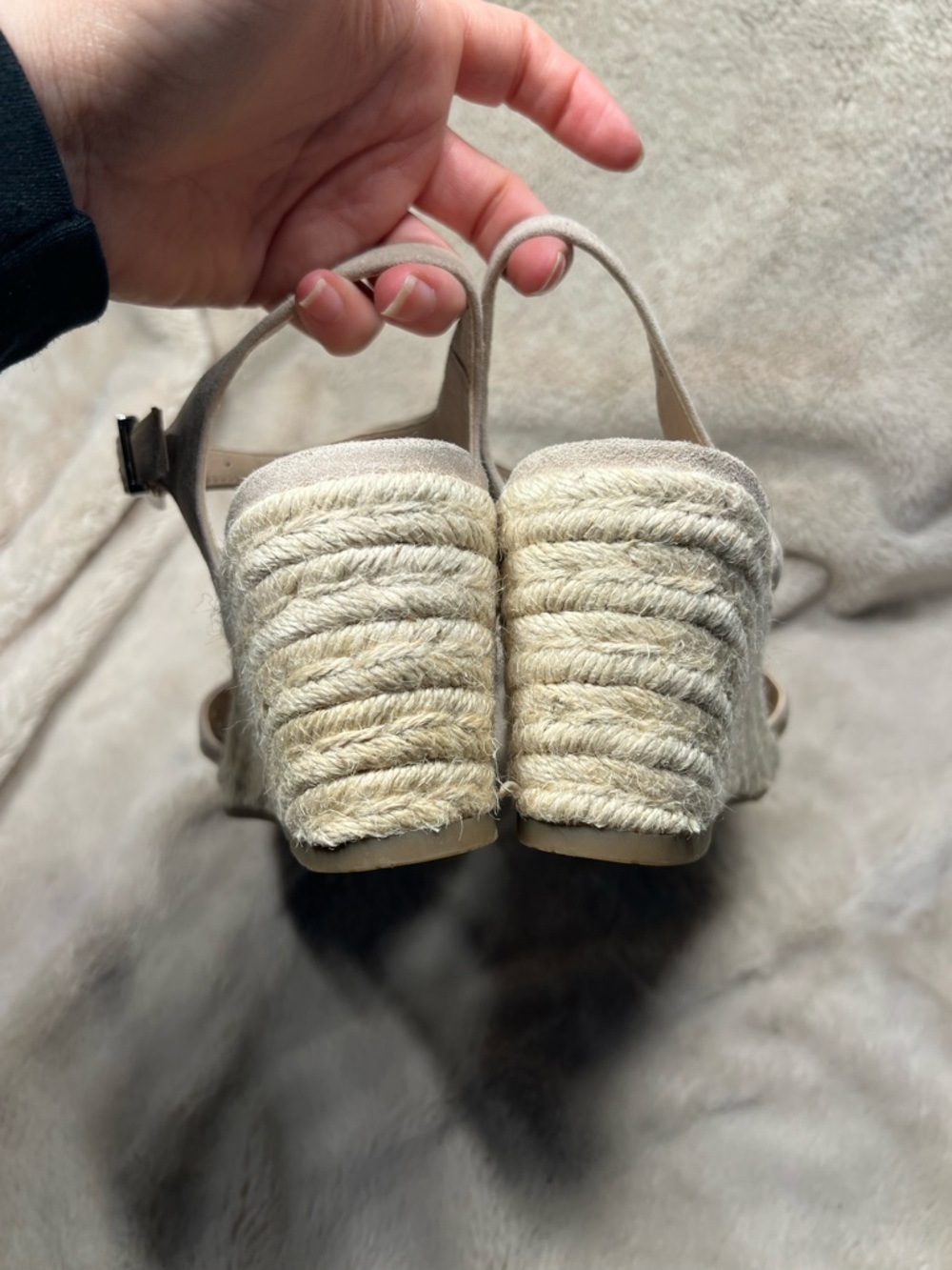 Vionic Ariel Wedge Espadrille Sandal Size 9.5 - Picture 6 of 7